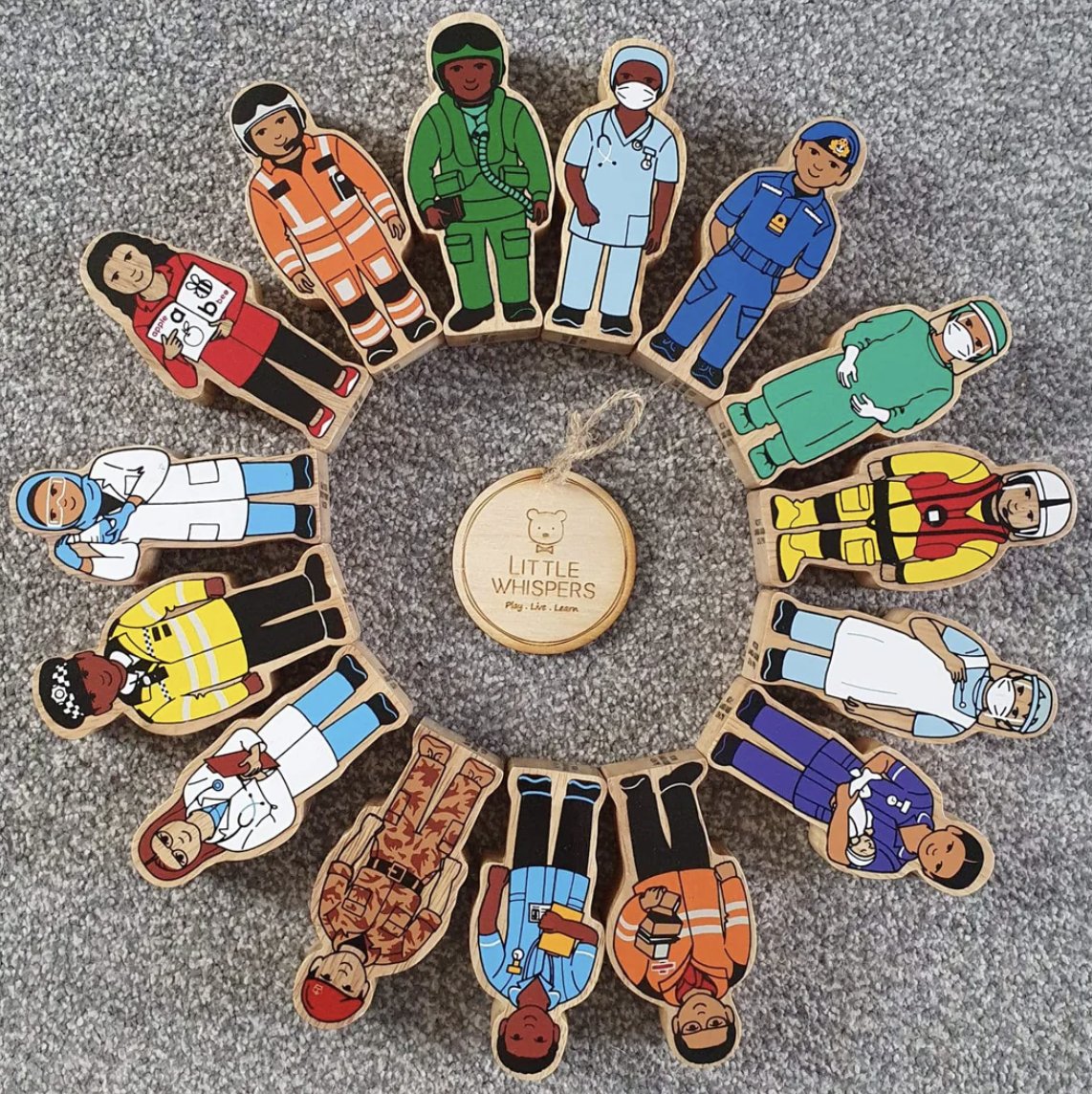 Wooden Figures and Characters