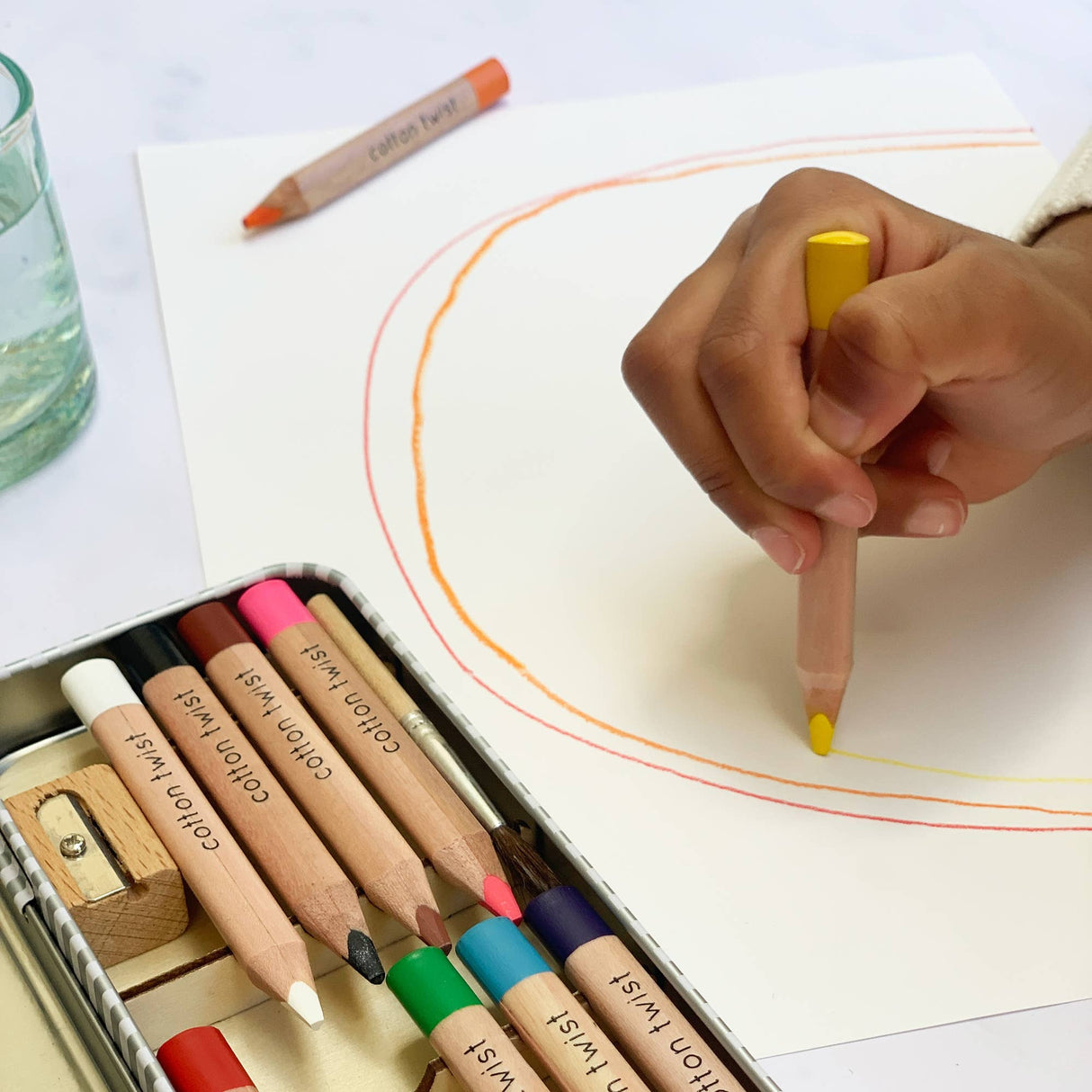 Bright Mix Watercolour Pencils Set | Little Whispers