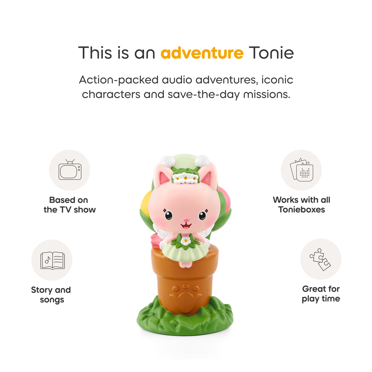 Gabby’s Dollhouse: Kitty Fairy Audio Classic Tonie Character