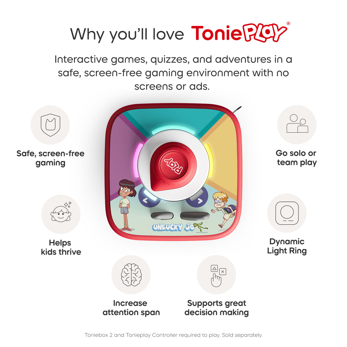 PRE-ORDER |Tonieplay Unlucky Jo: A Fun Day of Chaos Tonieplay Game UK