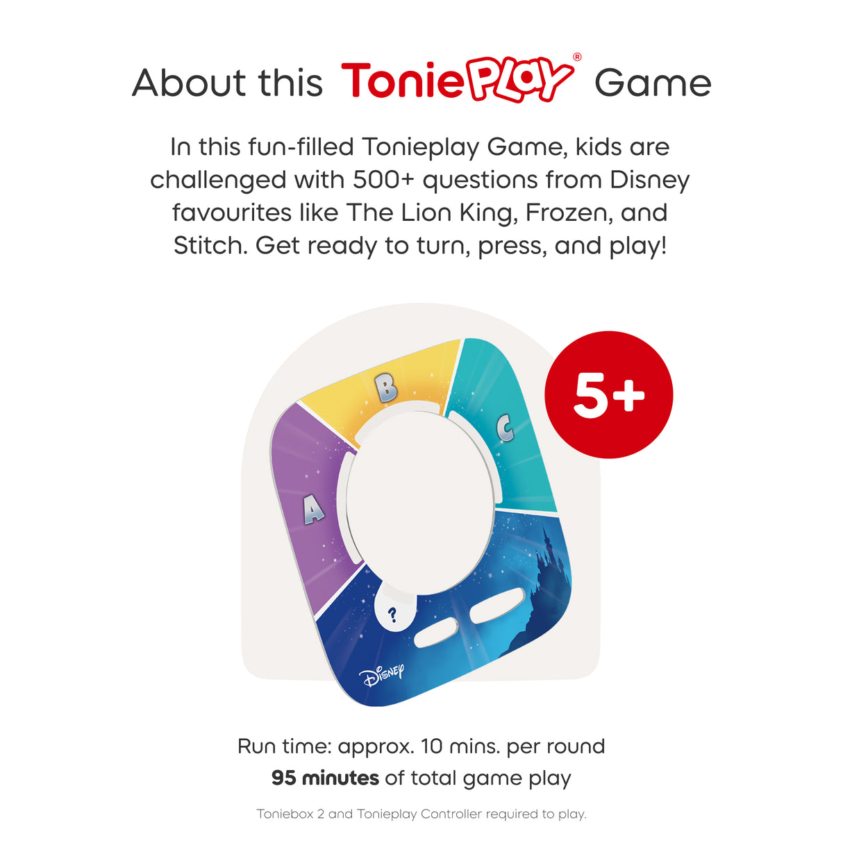 Tonieplay Disney Quiz Kingdom UK