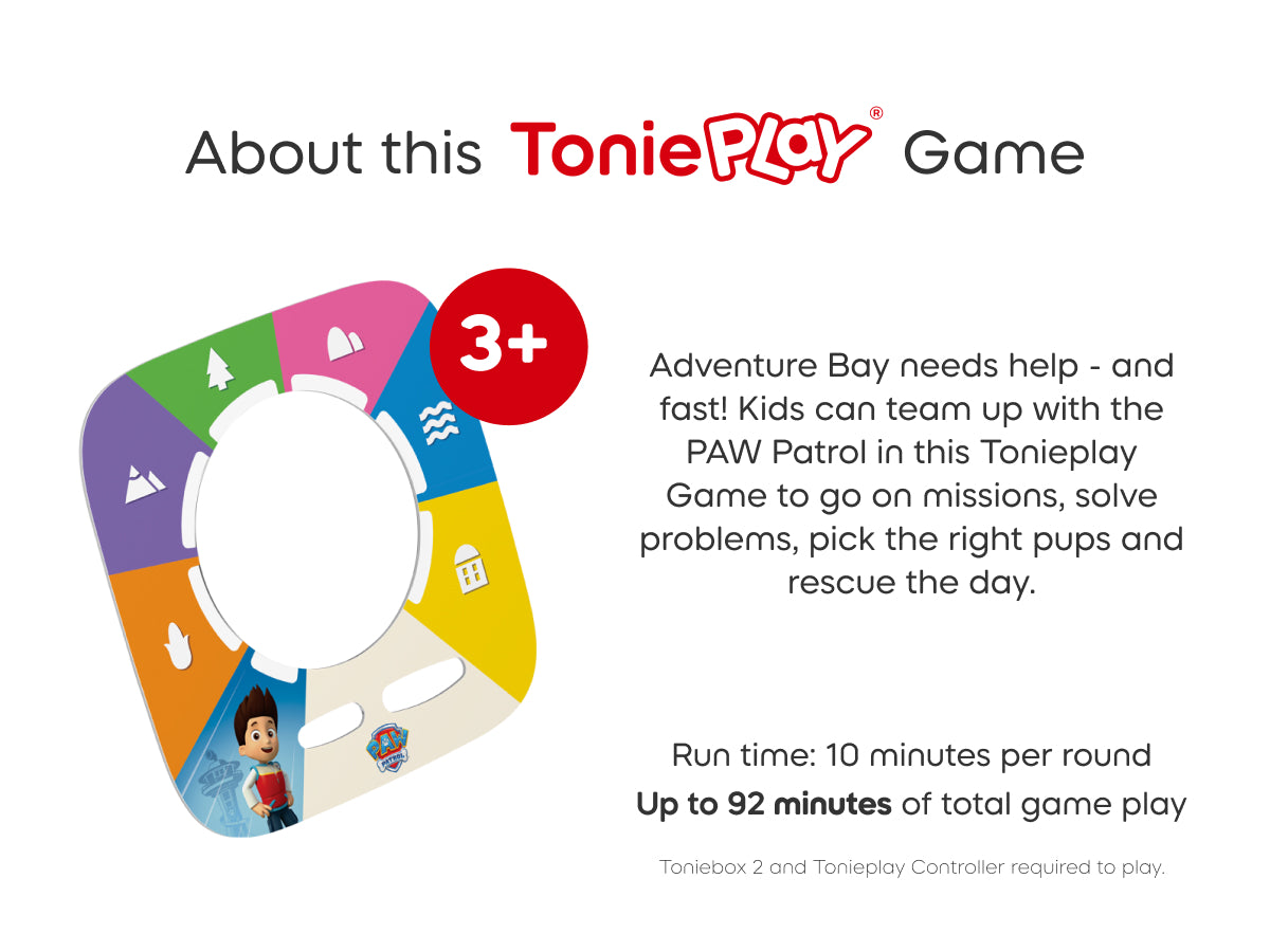 Toniebox 2 Sunset Red Play Set Paw Patrol Chase UK