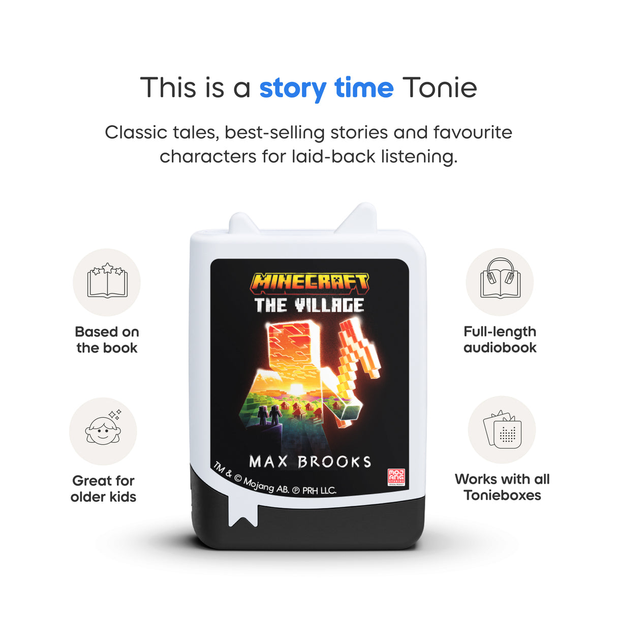 Pocket Tonie Minecraft: The Village Audio Tonie Character Audiobook