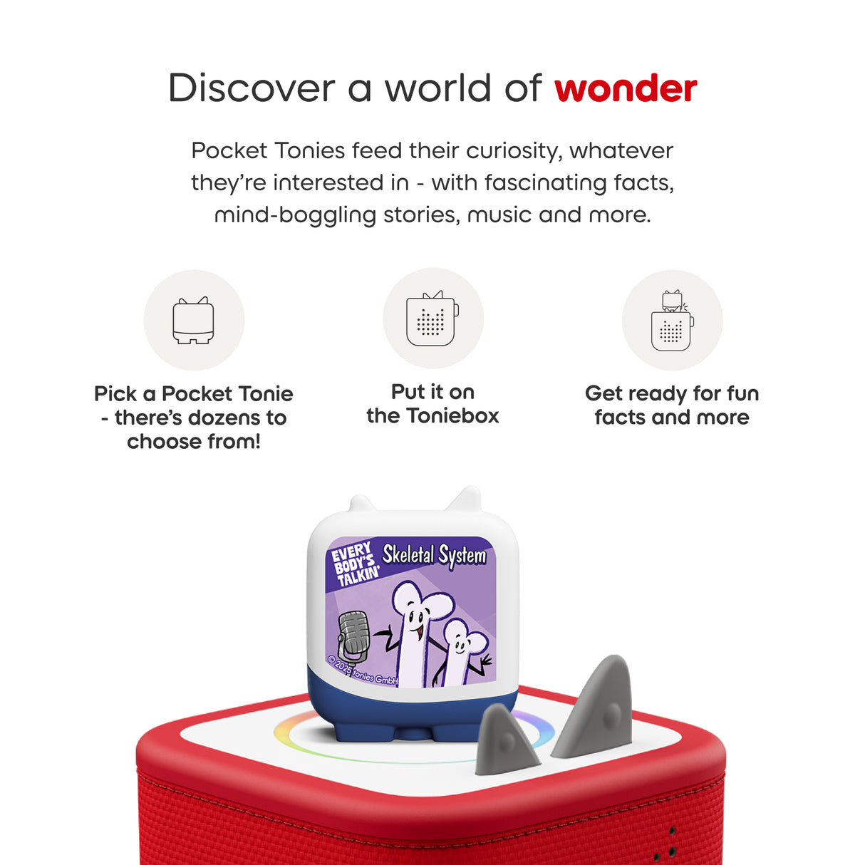 Pocket Tonie Every Body’s Talking Audio Clever Pocket Tonie Set