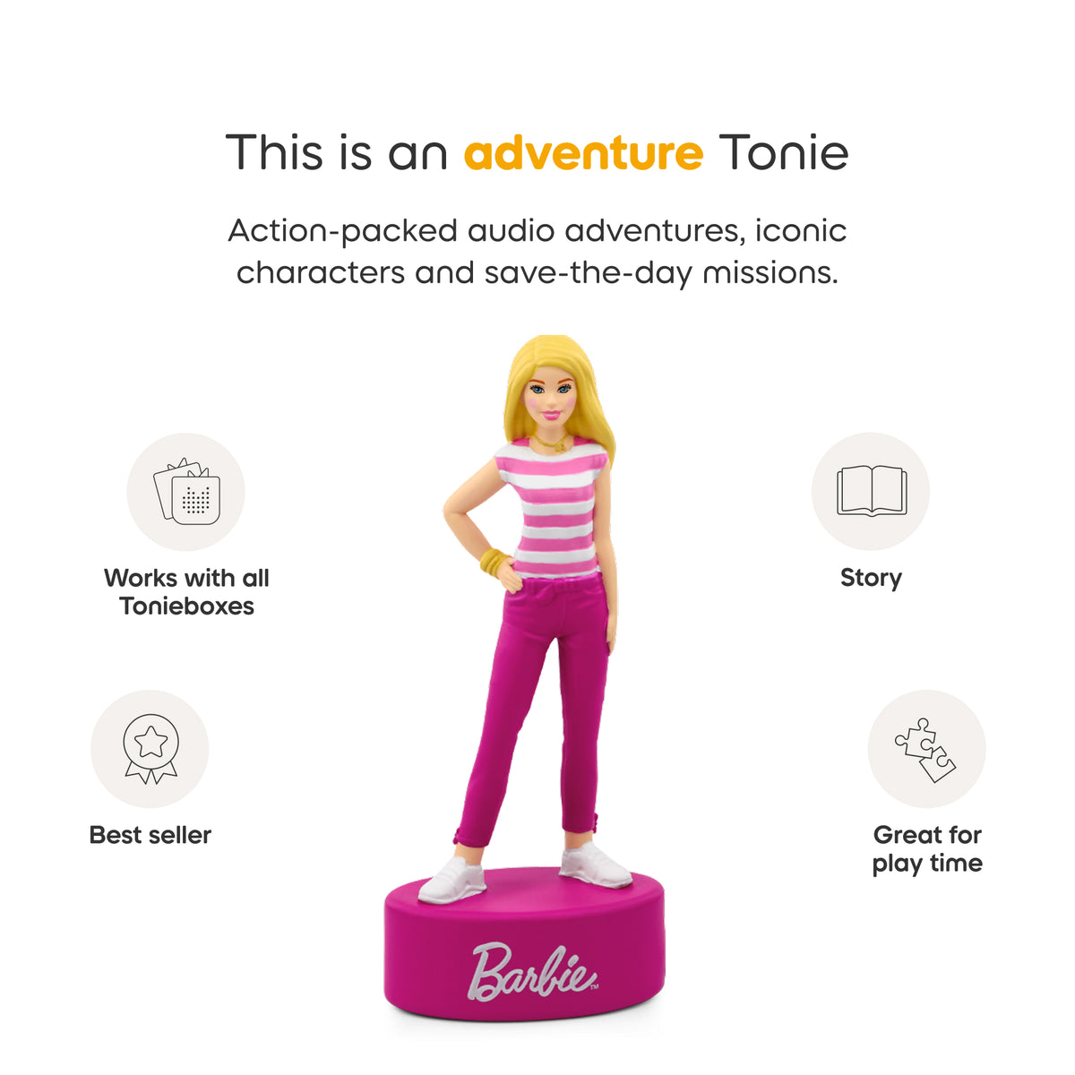 Tonies Audio Character - Barbie: You Can Be Anything Tonie