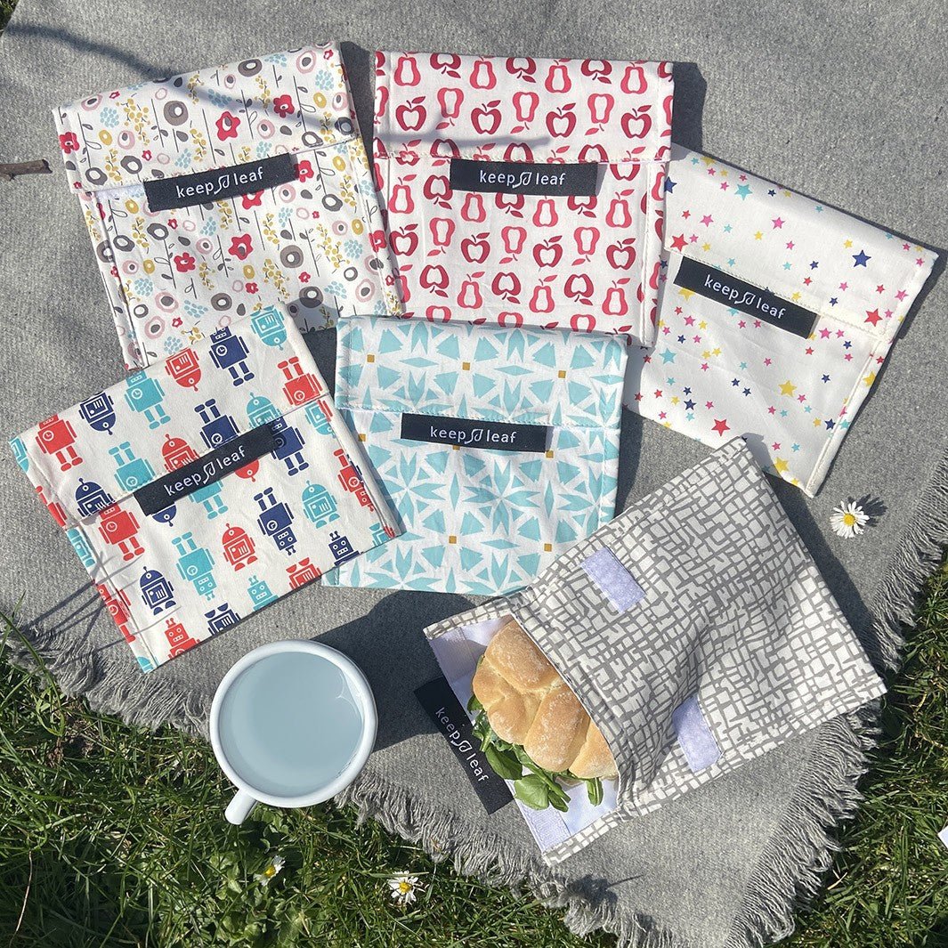 Large Snack Wraps – New Fruit - Machine Washable - Little Whispers