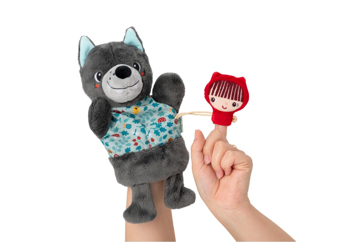 Lilliputiens Louis Wolf Handpuppet 83517 - Little Whispers