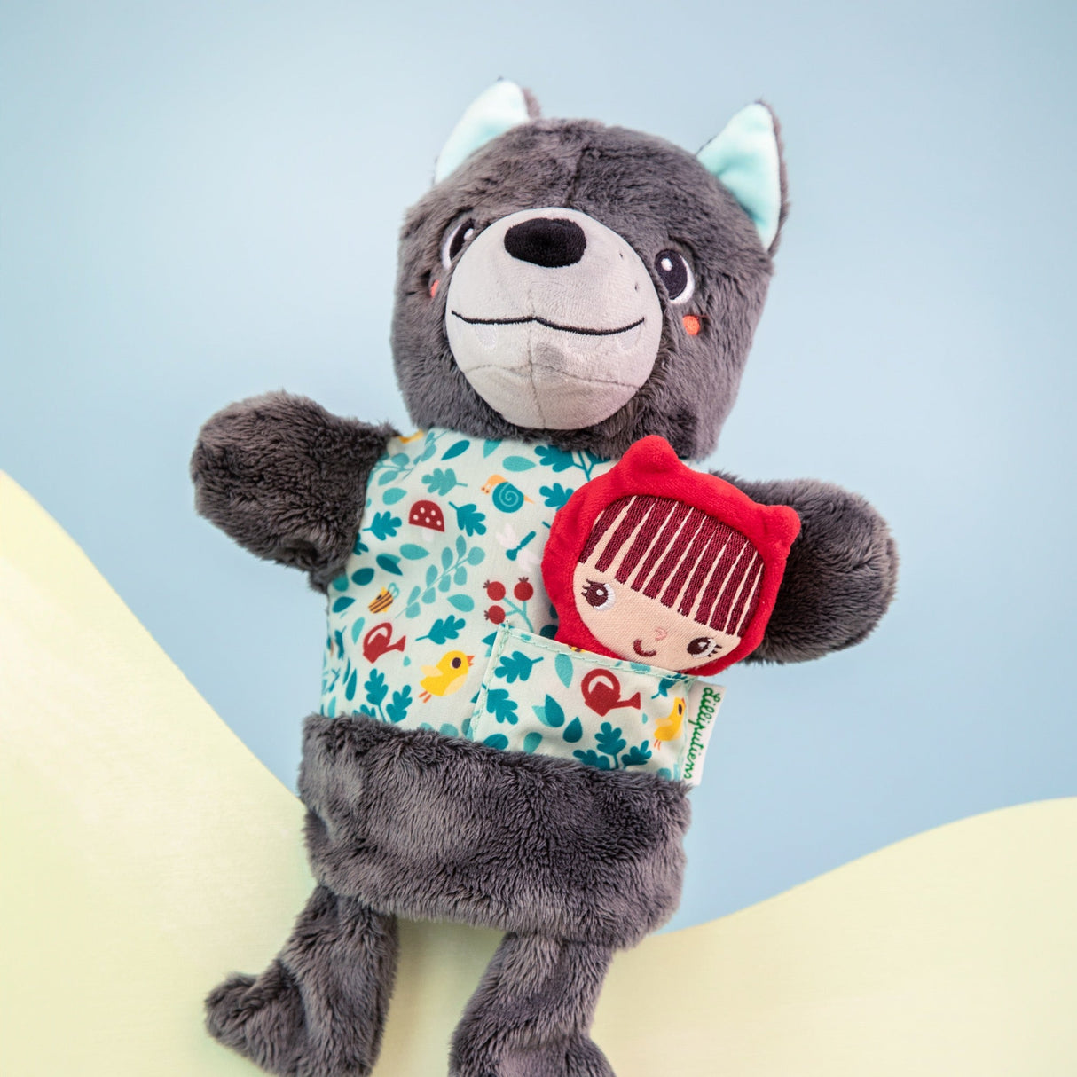Lilliputiens Louis Wolf Handpuppet 83517 - Little Whispers