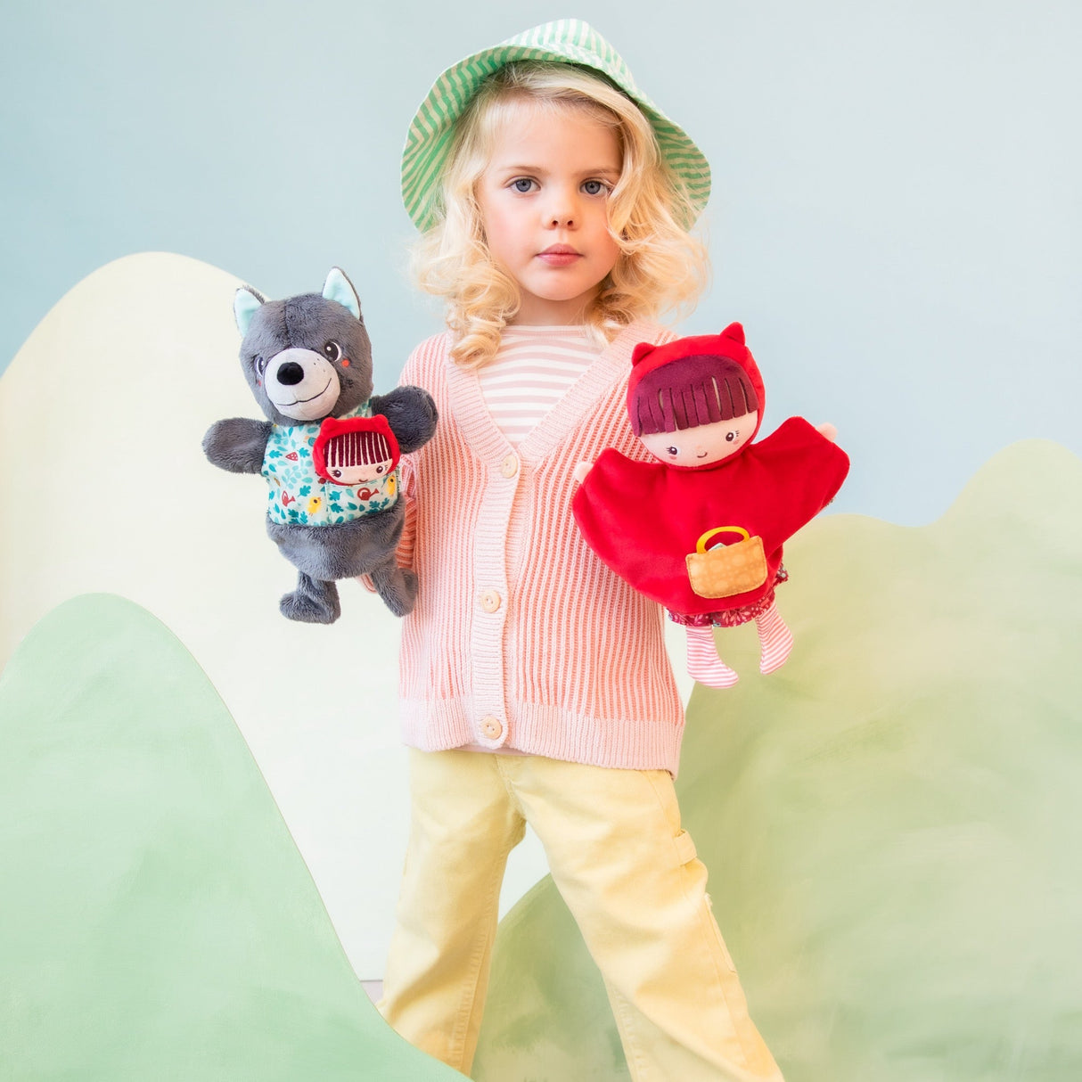 Lilliputiens Louis Wolf Handpuppet 83517 - Little Whispers