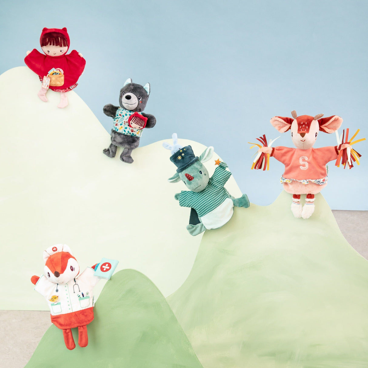 Lilliputiens Louis Wolf Handpuppet 83517 - Little Whispers