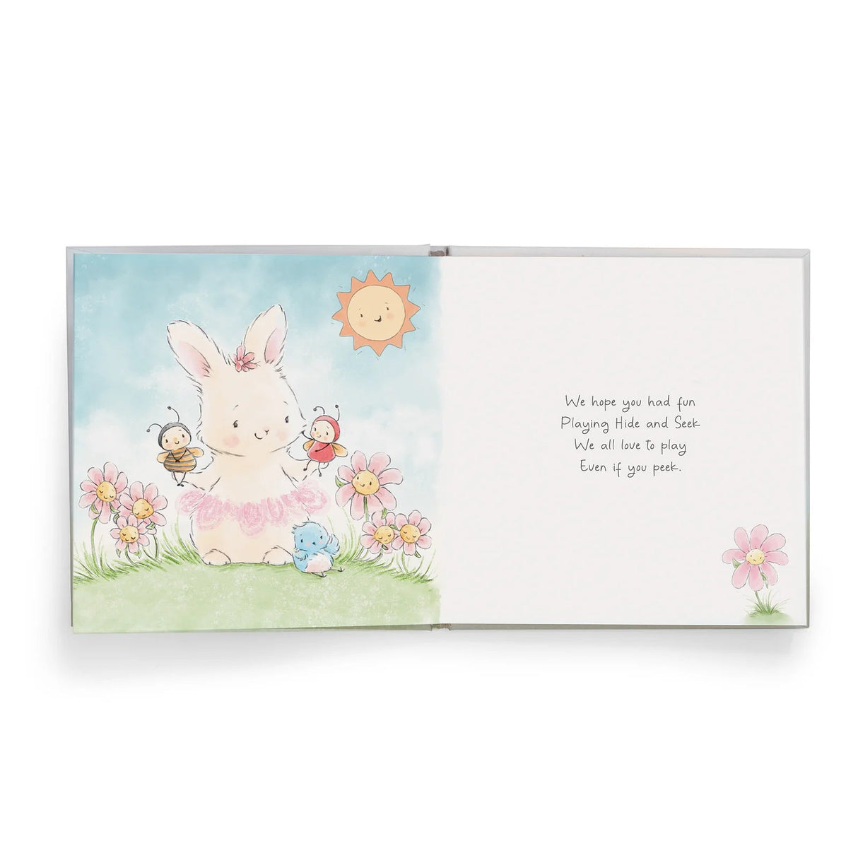 Bunnies by the Bay 'Hide and Seek in Blossom's Garden' Padded Book - Little Whispers