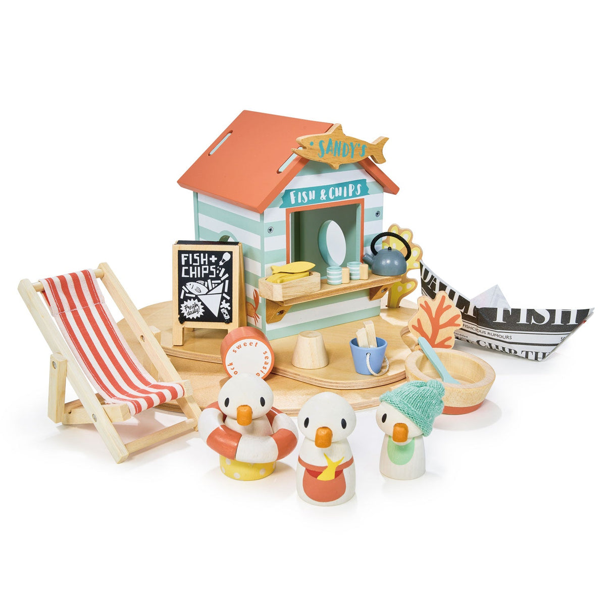 Tenderleaf Toys Sandy's Beach Hut (Direct Shipping) - Little Whispers