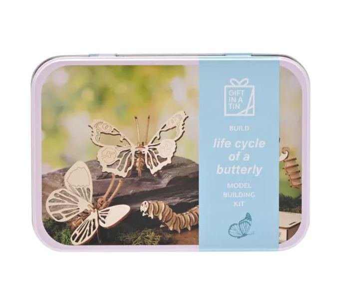 Apples To Pears Gift In A Tin Life Cycle of A Butterfly - Little Whispers