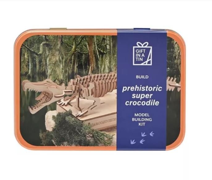 Apples To Pears Gift In A Tin Prehistoric Super Crocodile - Little Whispers