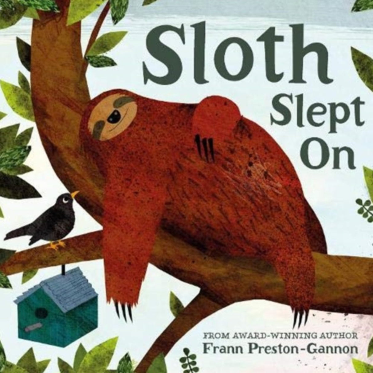 Sloth Slept On Story Sack with Lanka Kade Wooden Sloth - Little Whispers