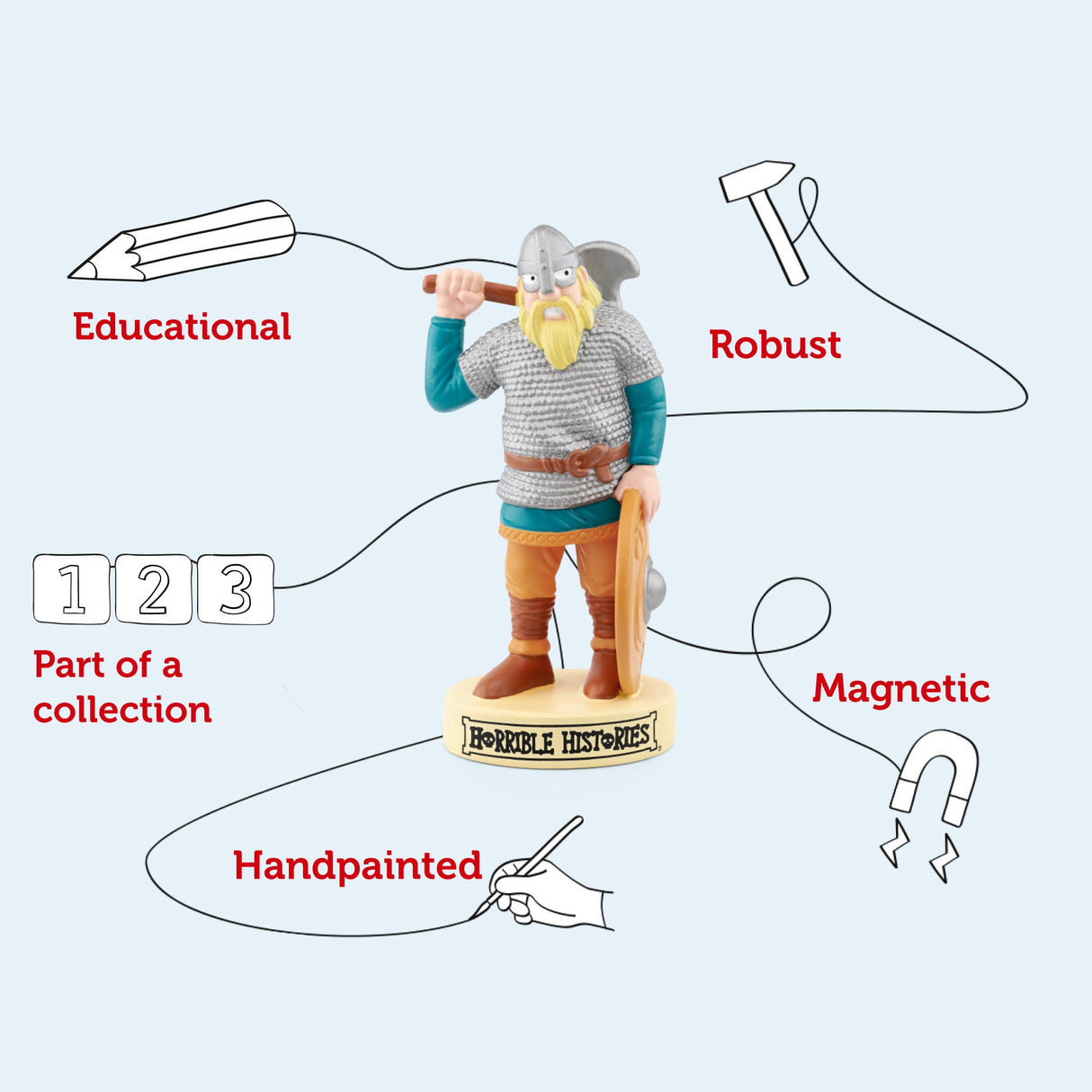 *PRE - ORDER* Tonies Audio Character - Horrible Histories - Vicious Vikings - Little Whispers