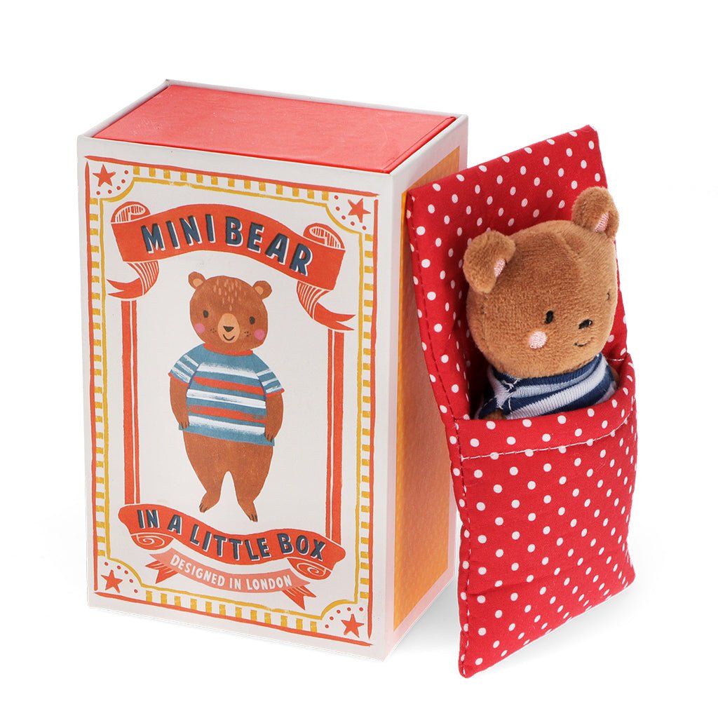 Mini Bear in a Little Box - soft toy (Coming Soon) - Little Whispers