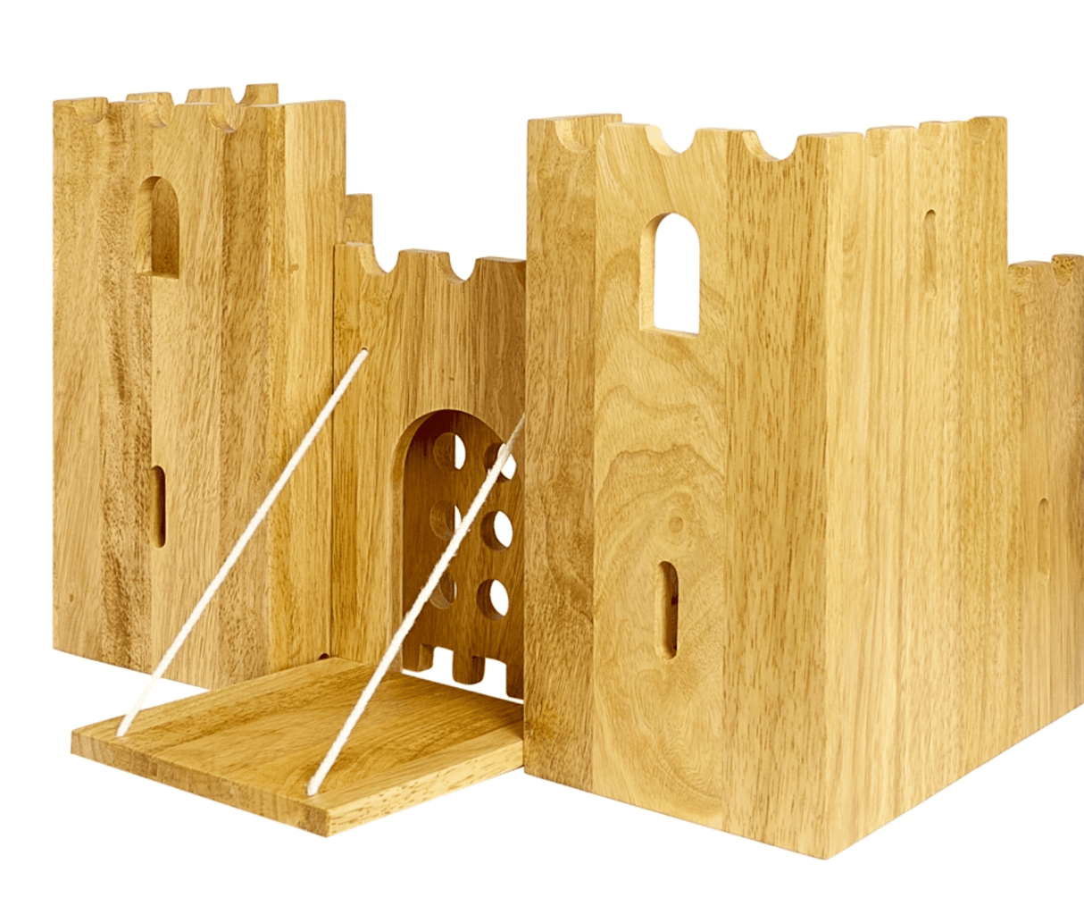 Lanka Kade Wooden Toy Fairytale Castle playscene with 12 characters (Direct Shipping) - Little Whispers