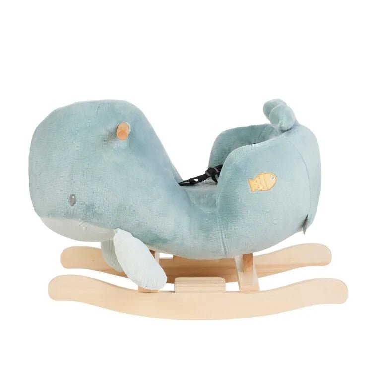 Nattou Rocker Sally the Whale (Direct Shipping) - Little Whispers