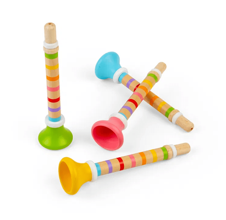 Bigjigs Rainbow Trumpet - Little Whispers