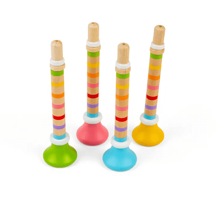 Bigjigs Rainbow Trumpet - Little Whispers