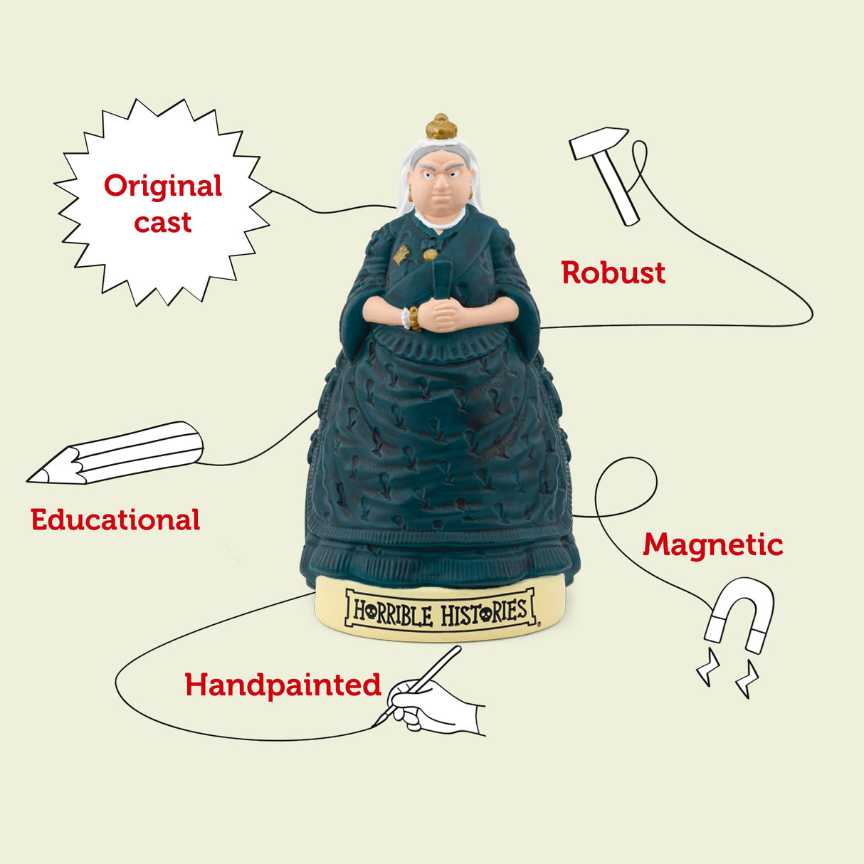 PRE - ORDER: Horrible Histories Vile Victorian Audio Classic Tonie Character - Available from 20/05/2025 - Little Whispers