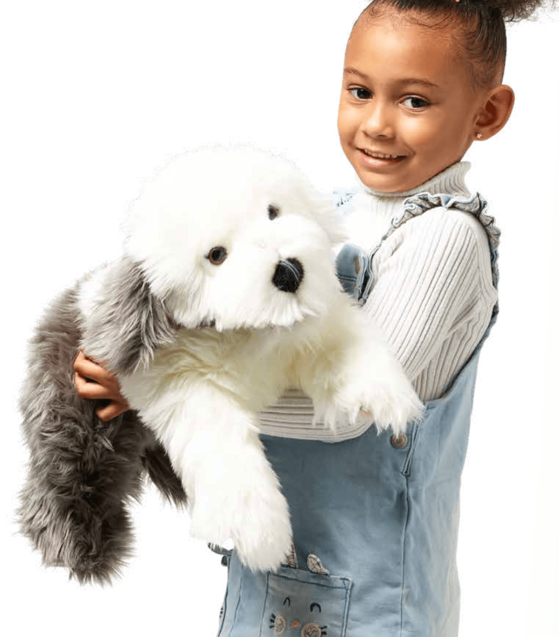 Puppet Company Old English Sheepdog Hand Puppet - Little Whispers