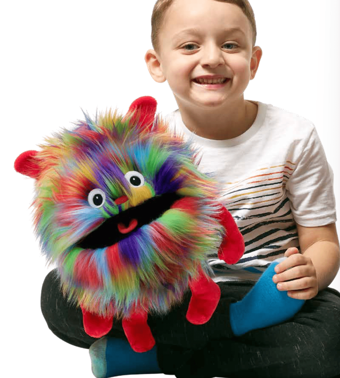 Puppet Company Rainbow Baby Monster - Little Whispers