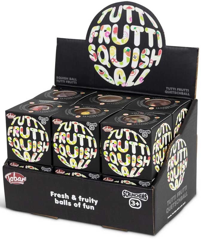 Tutti Frutti Sensory Squish Ball - Little Whispers