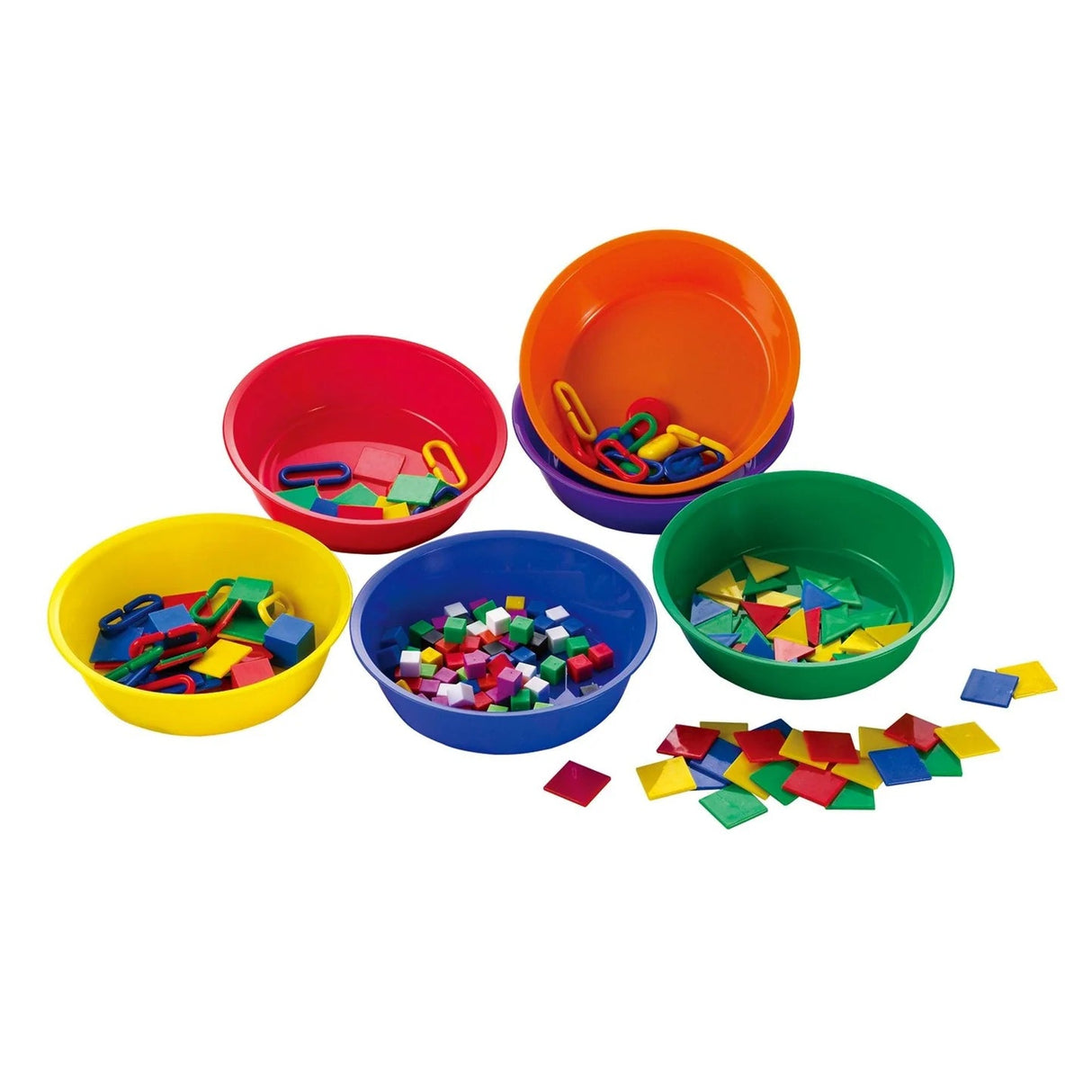 Edx Coloured Sorting Bowls x 6 - Little Whispers