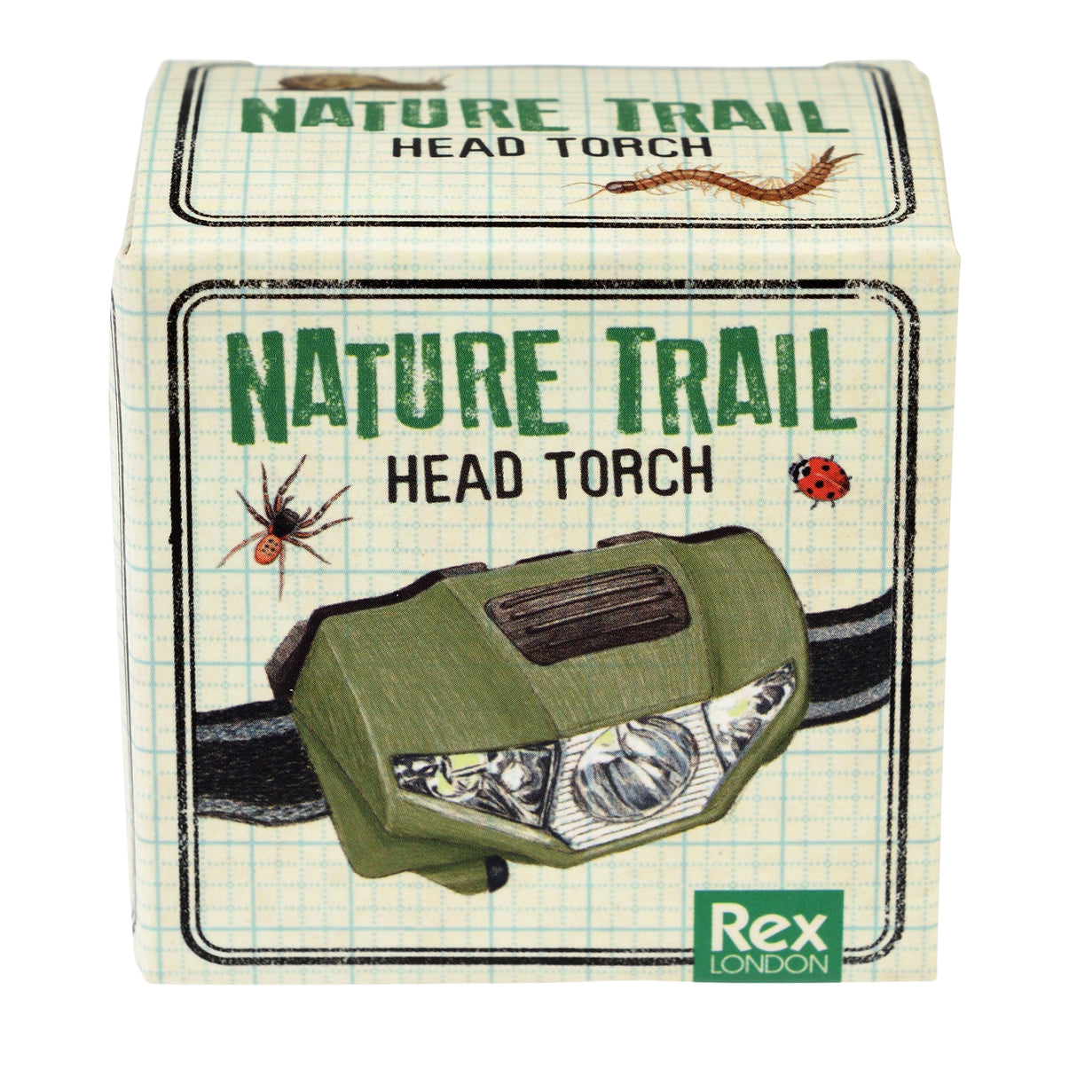 Childrens LED head torch - Nature Trail