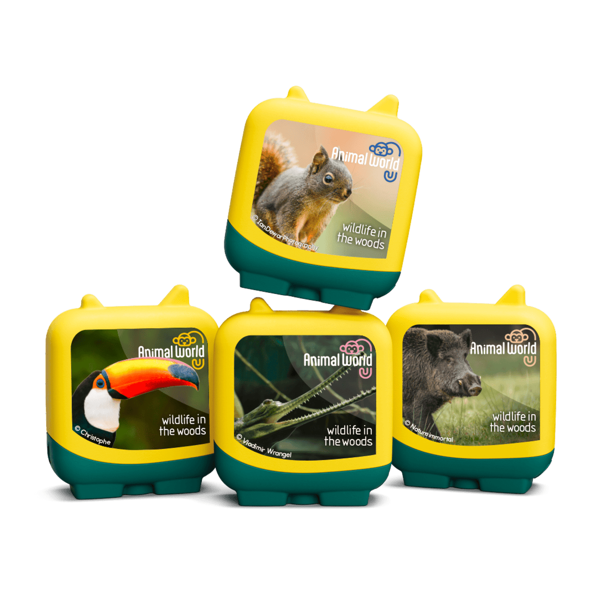PRE - ORDER: Pocket Tonie Animal World: Wildlife in the Woods Audio Clever Pocket Tonie Set - Little Whispers