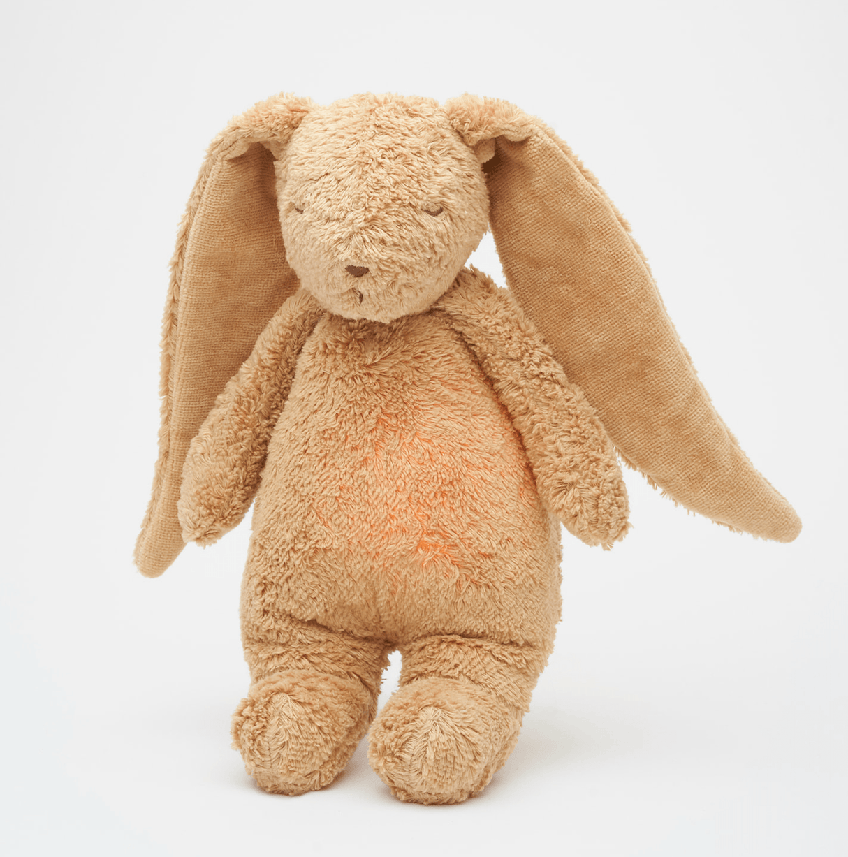 Moonie 2.0 Cappuccino Nature Bunny - The Organic Hummy Bunny with Lamp - Little Whispers