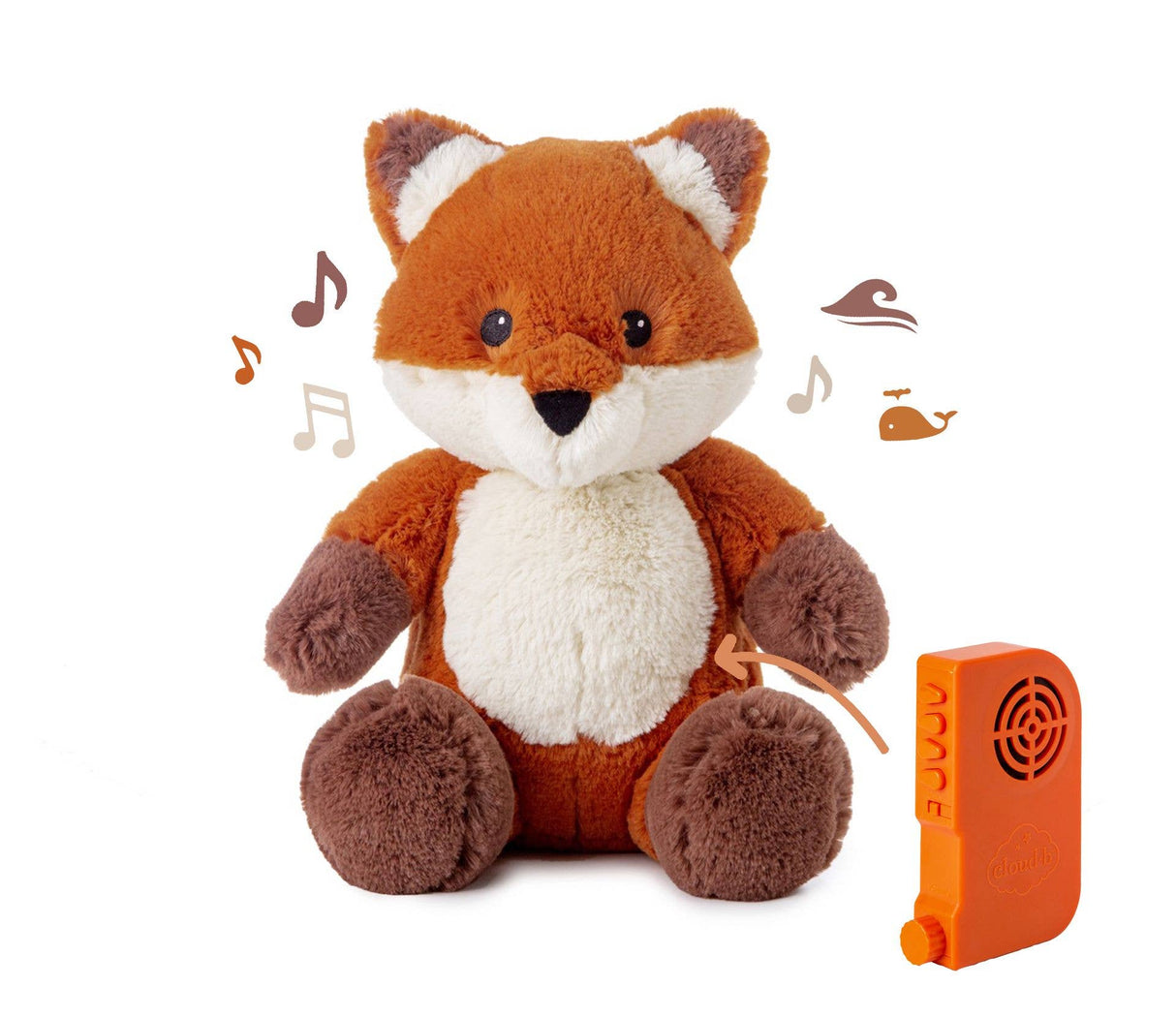 Cloud B Frankie the Fox® Sound Soother and Sleeping Aid - Little Whispers