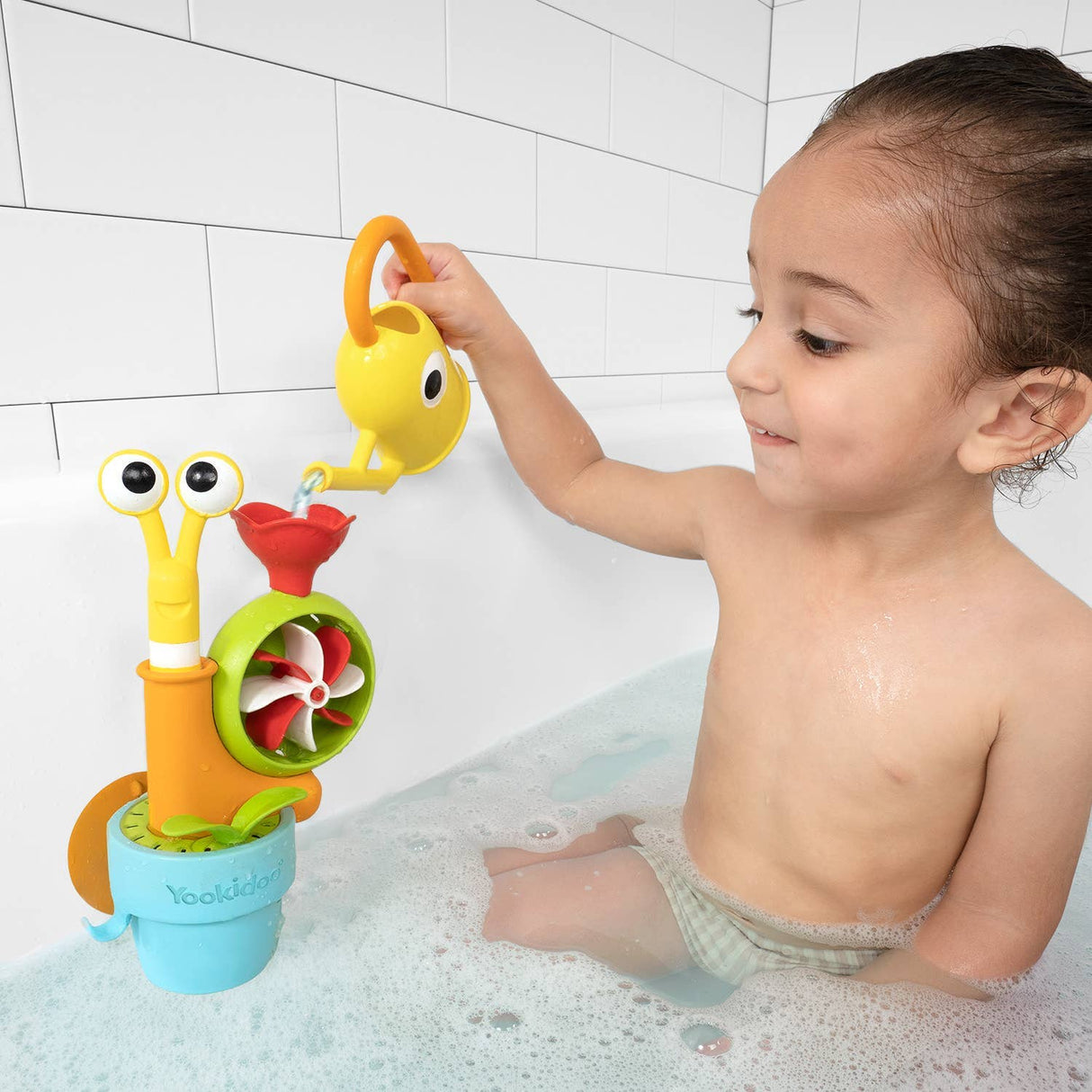 Yookidoo Pop - Up Water Snail Fun Bath Toy - Little Whispers