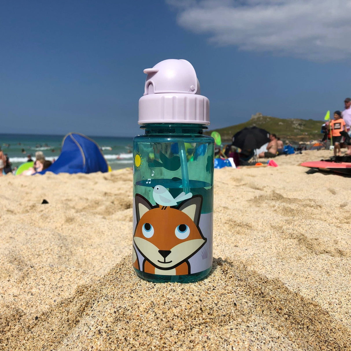 Tum Tum Flip Top Water Bottle - Felicity Fox - Little Whispers