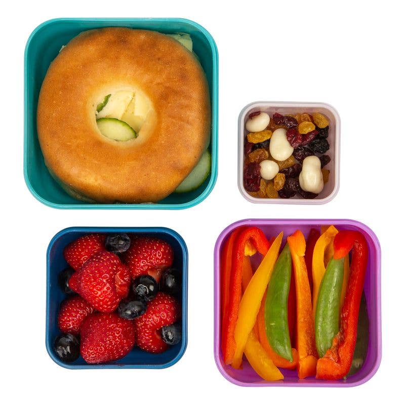 Tum Tum Nesting Snack Pots - Set of 4 - Felicity Fox - Little Whispers