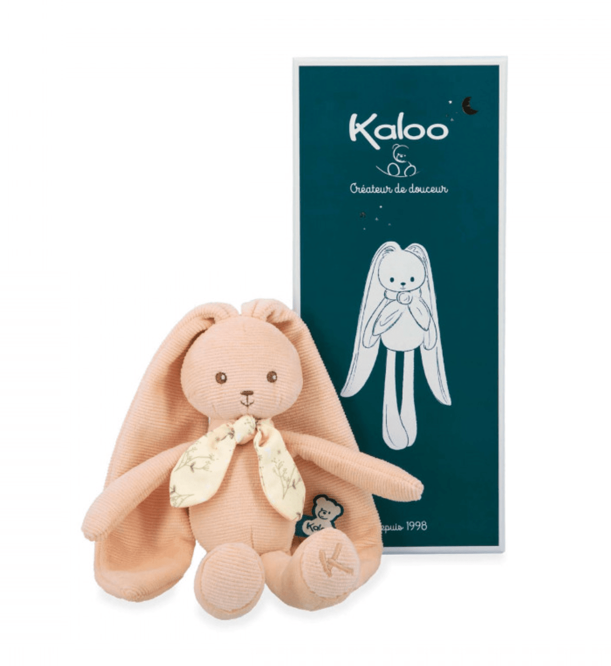 Kaloo Rabbit Peach 25cm - Little Whispers