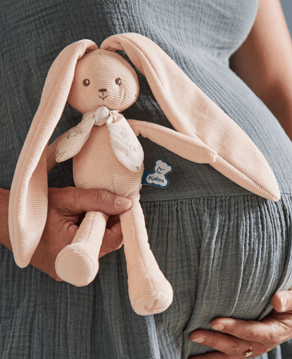 Kaloo Rabbit Peach 25cm - Little Whispers
