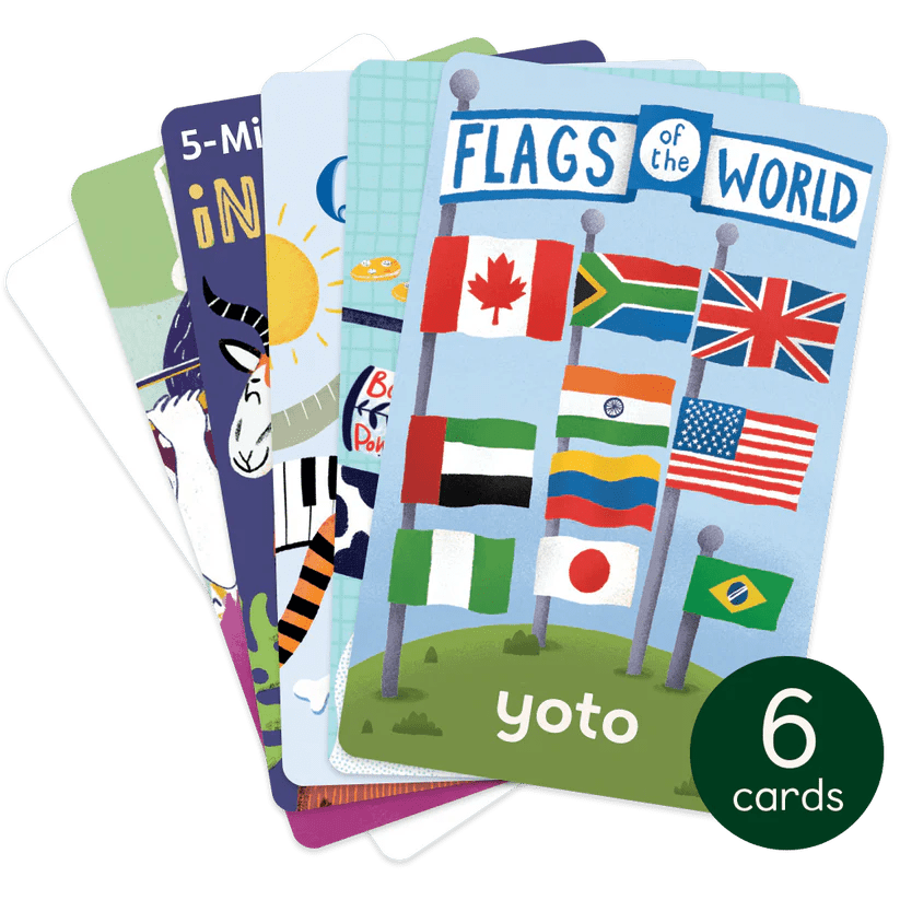 Yoto Starter Pack for Big Kids (6 Cards) - Little Whispers