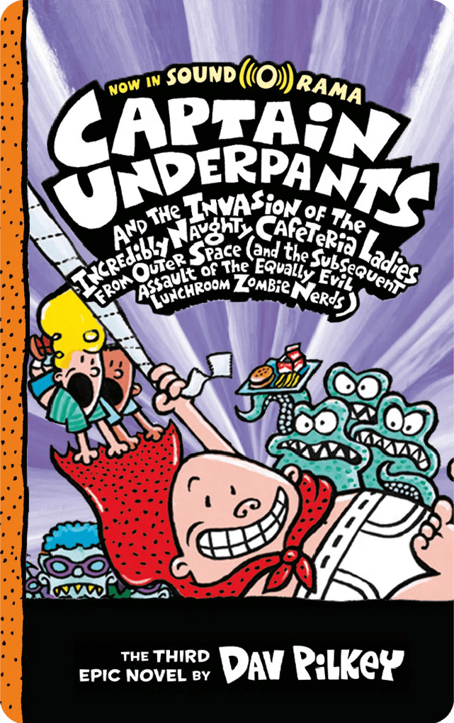 Yoto Captain Underpants Pack of 3 audio cards - Little Whispers