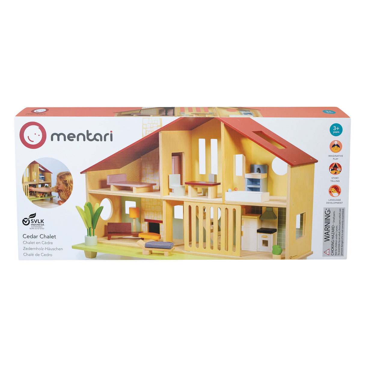 Tender Leaf Cedar Challet with Furniture (Direct Shipping)