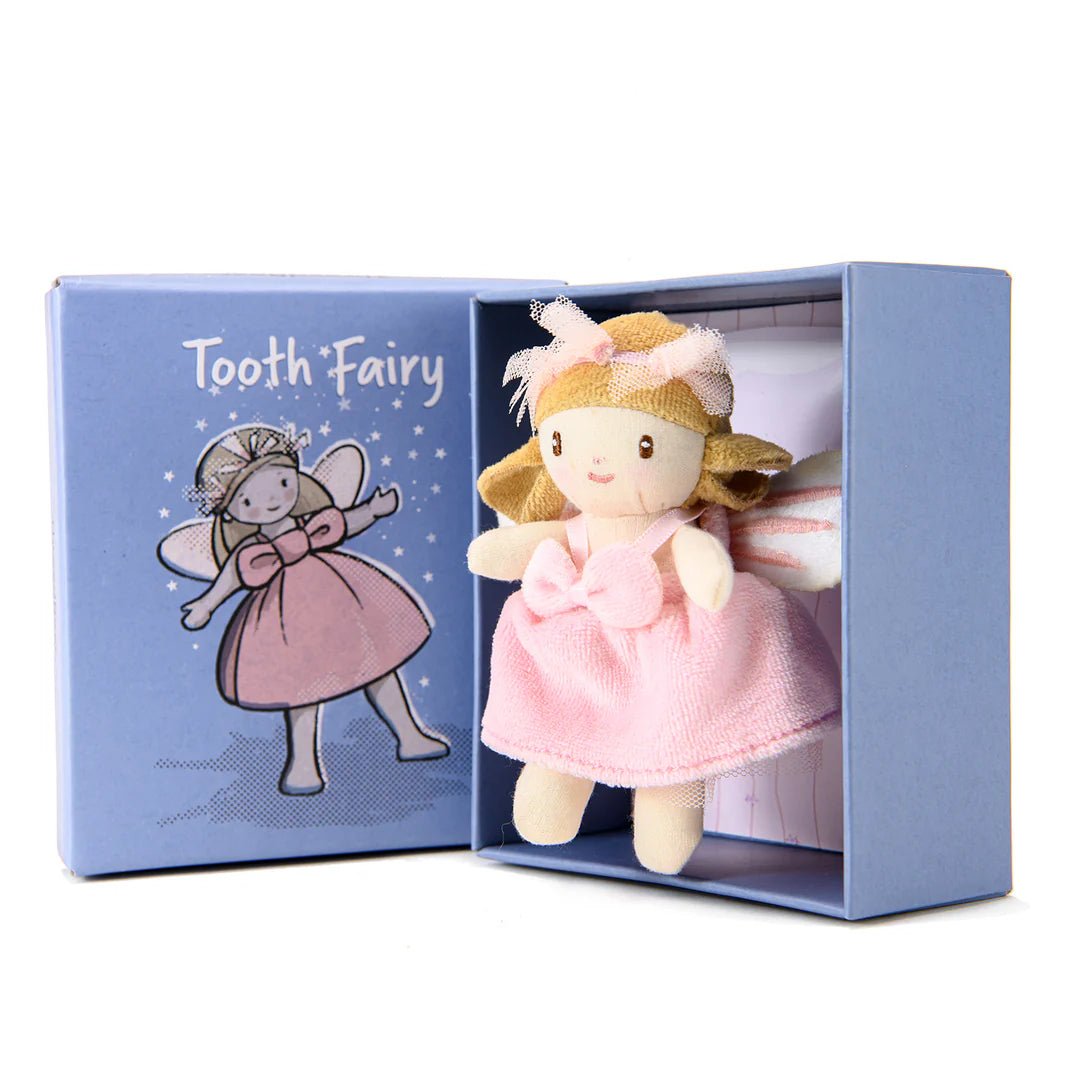 Tenderleaf Fay Tooth fairy Soft Toy in Box - Little Whispers