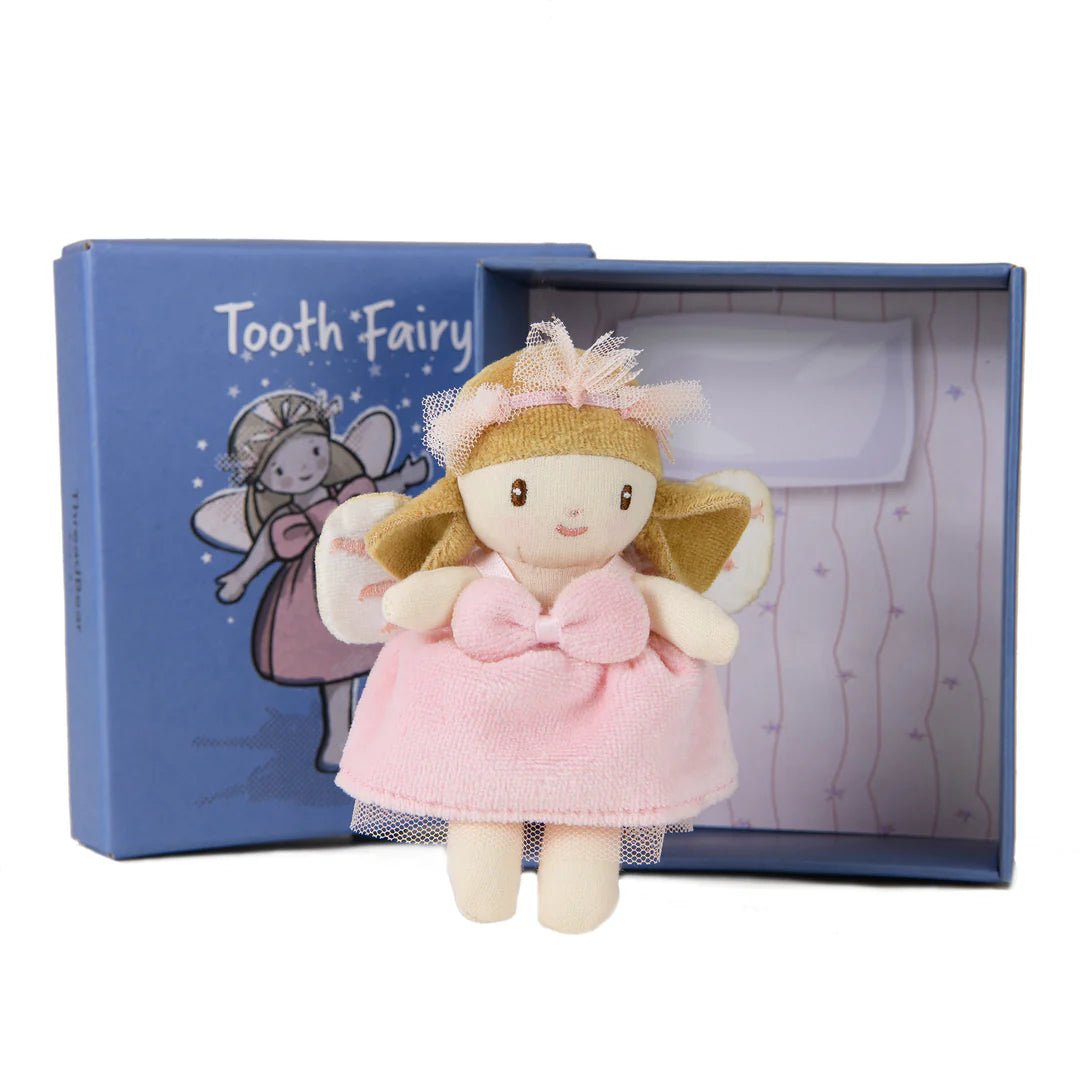 Tenderleaf Fay Tooth fairy Soft Toy in Box - Little Whispers