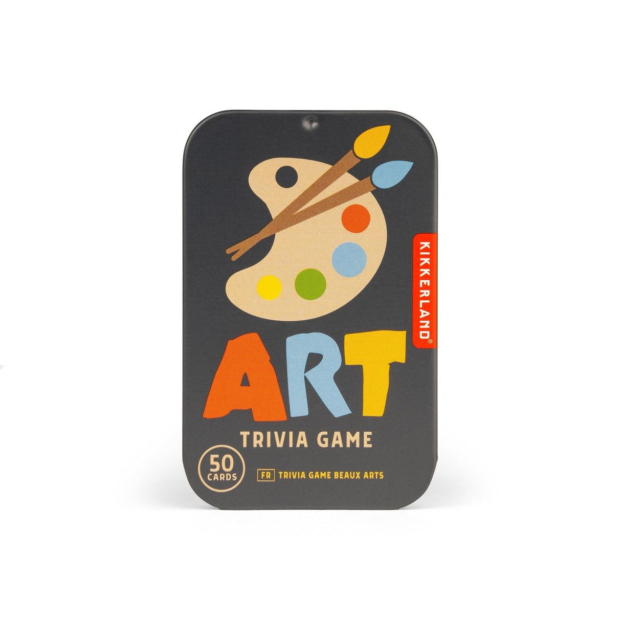 Kikkerland Art Trivia Game in a Tin - Little Whispers