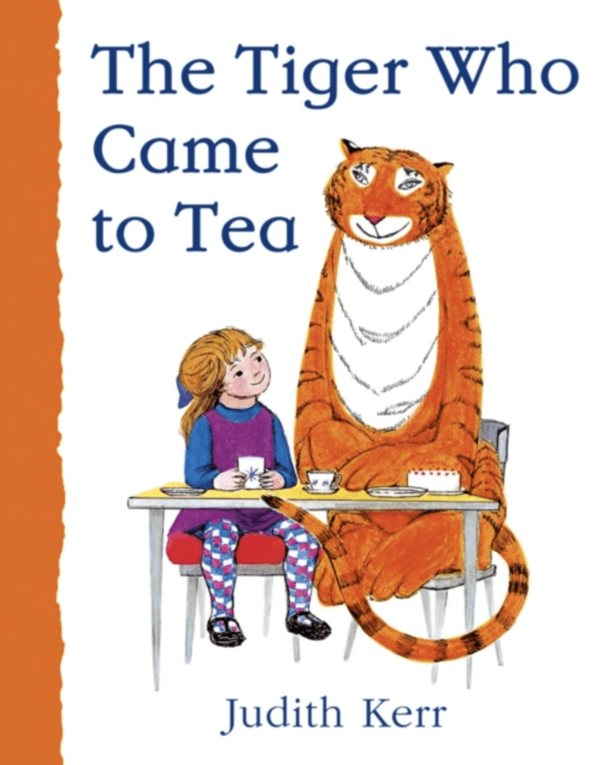 The Tiger Who Came to Tea Story Sack with Tiger Hand Puppet - Little Whispers