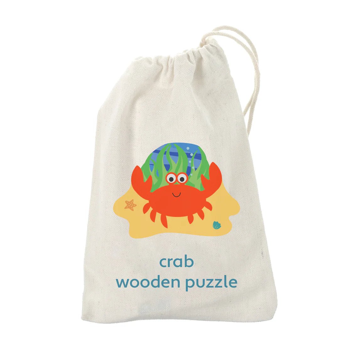 Orange Tree Wooden Crab Puzzle - Little Whispers