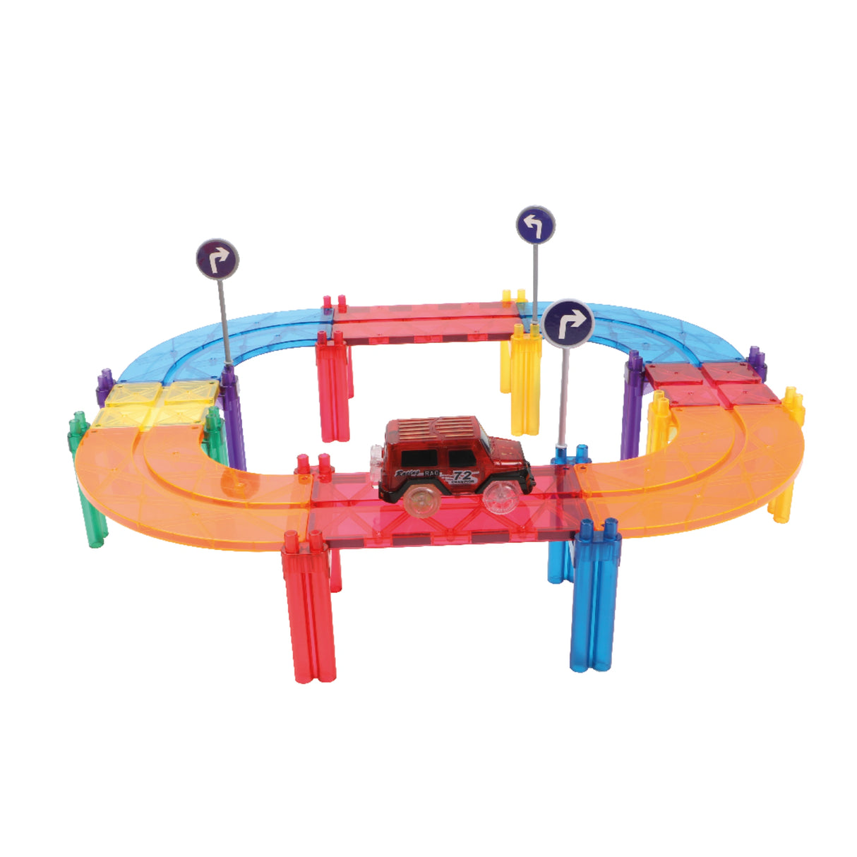 CleverClixx Race Track Intense 65 Pieces