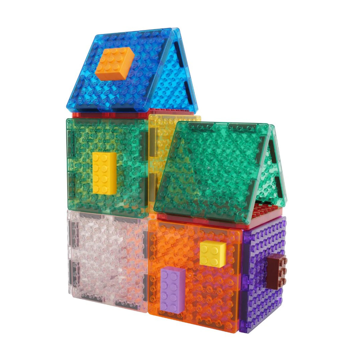 CleverClixx Brick Tiles Pack Intense 16 pieces