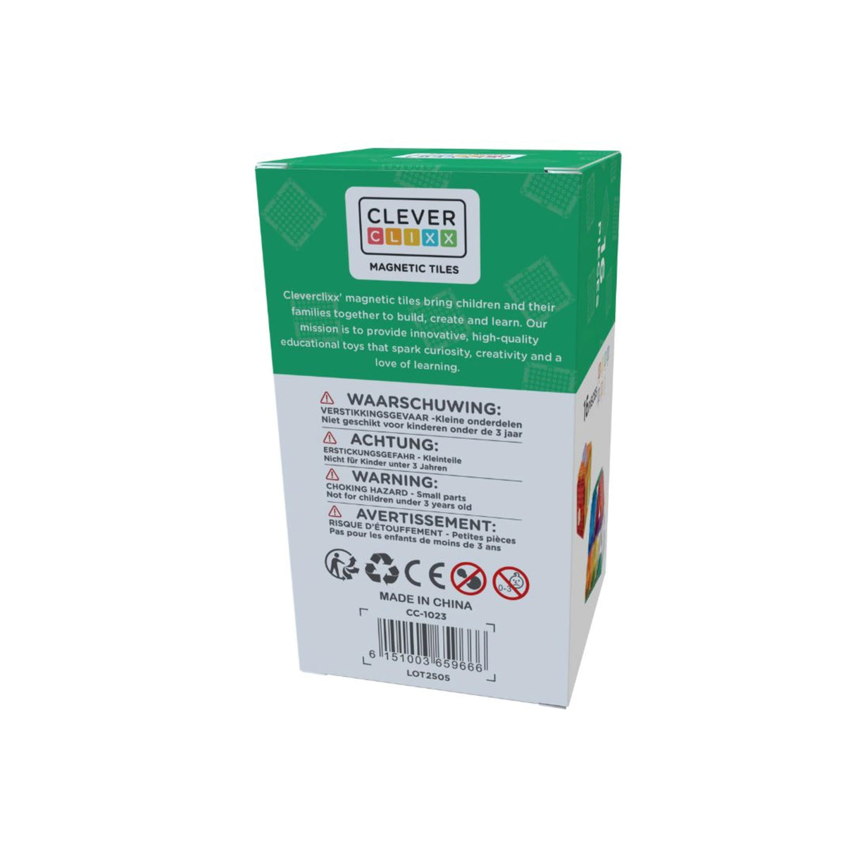 CleverClixx Brick Tiles Pack Intense 16 pieces